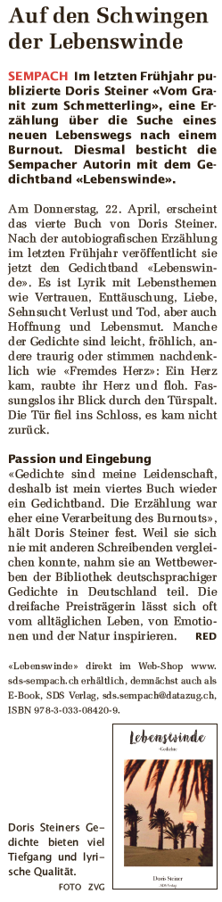Sempacherwoche 22.4.2021