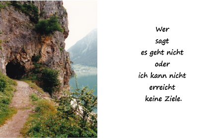 geht nicht kann nicht